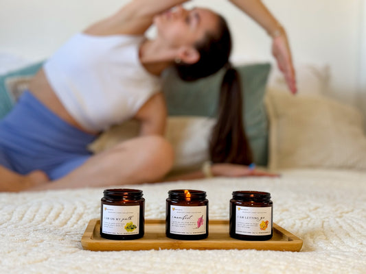 affirmation handmade candles