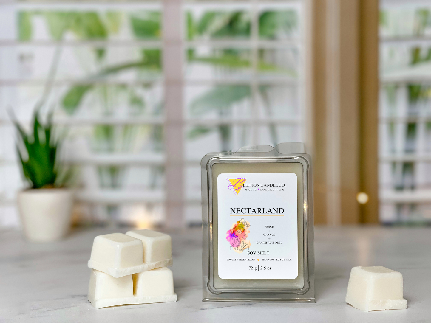 Scented wax melts for creating a nostalgic atmosphere