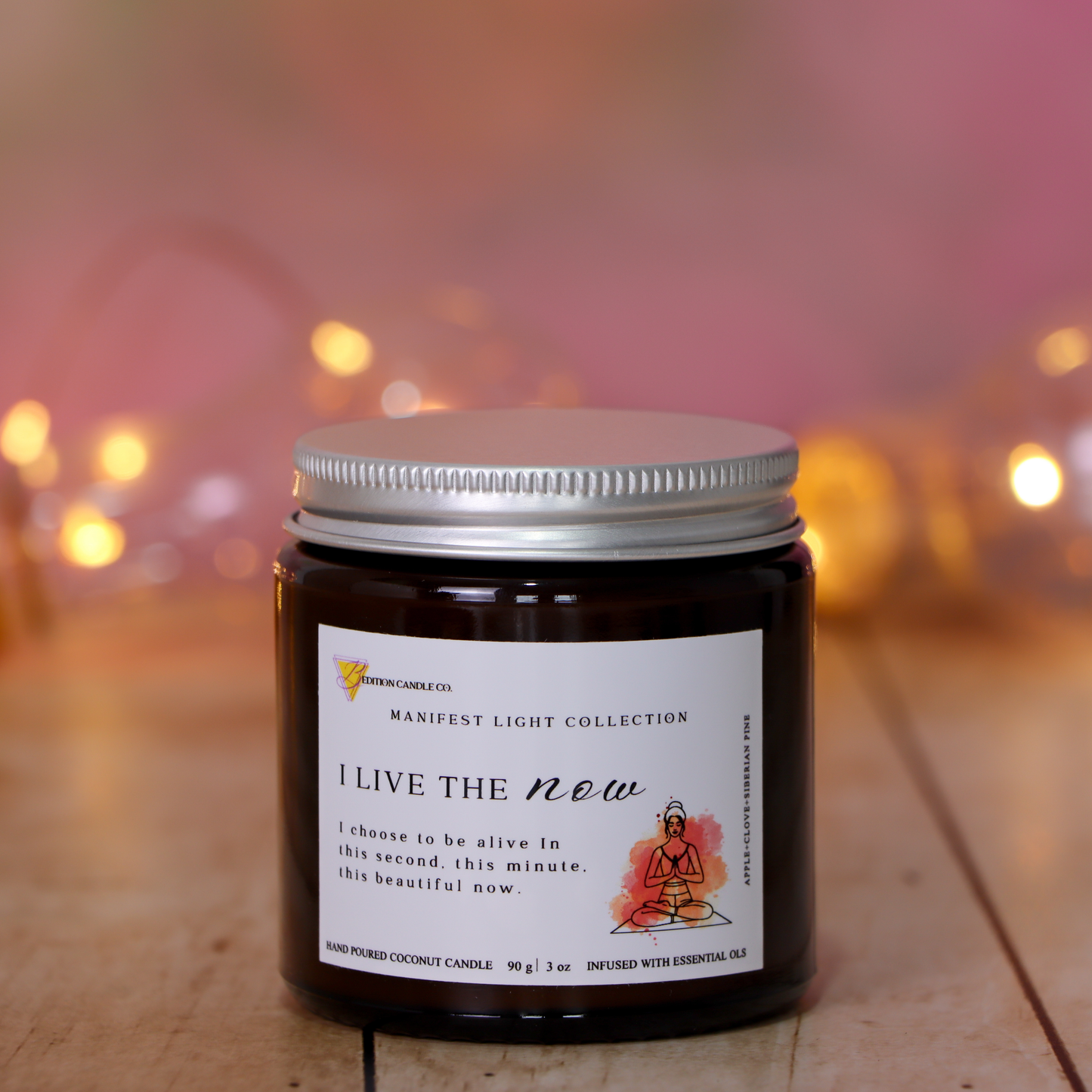 affirmation candle for gift