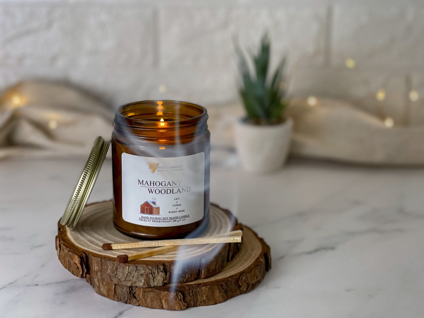 mahogany candle