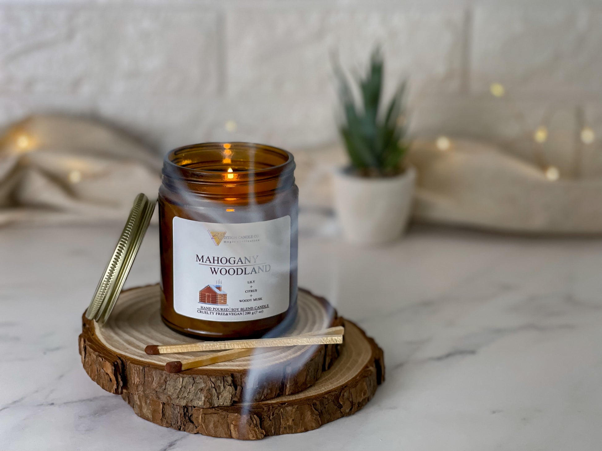 mahogany candle