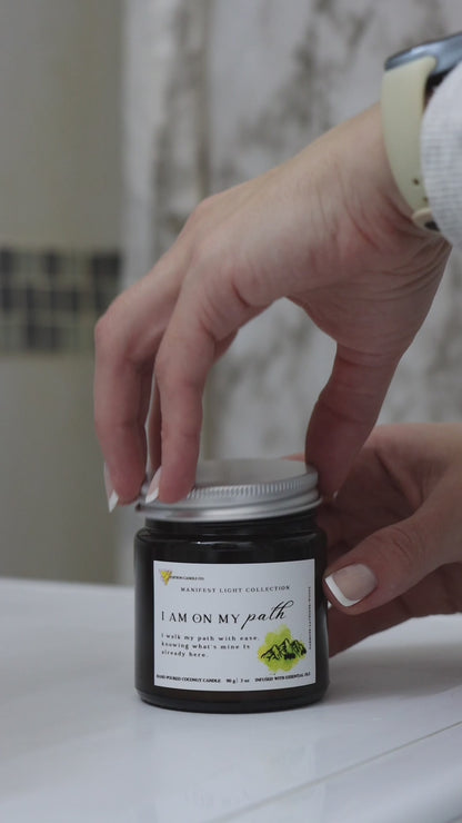 נר אמבר I Am On My Path