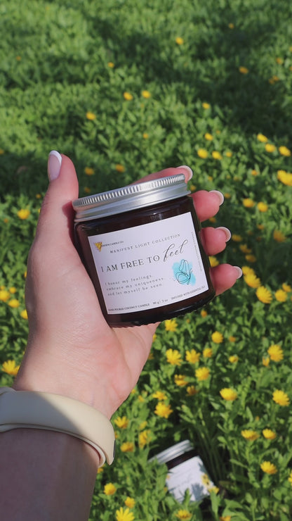 נר אמבר I Am Free To Feel