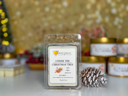 under the Christmas tree wax melt